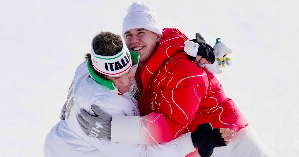 Von Allmen triomphe en descente olympique, Odermatt frustré
