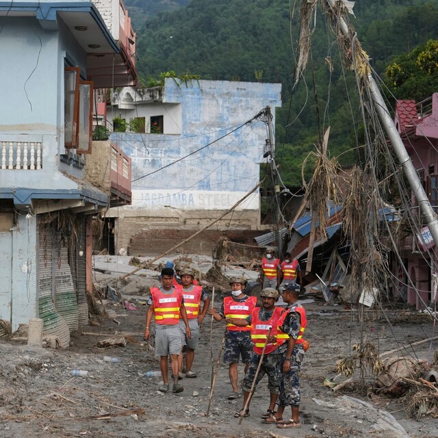 Népal et Tibet : le bilan de la crue dépasse 630 morts et près de 3'000 disparus